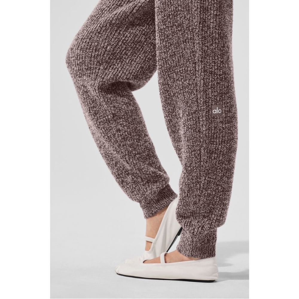 NWT Alo Marl Sweater Joggers #1 of 2 set - Picture 5 of 10